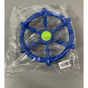 Backyard Discovery Premium Steering Wheel - Blue and Lime - NO HARDWARE